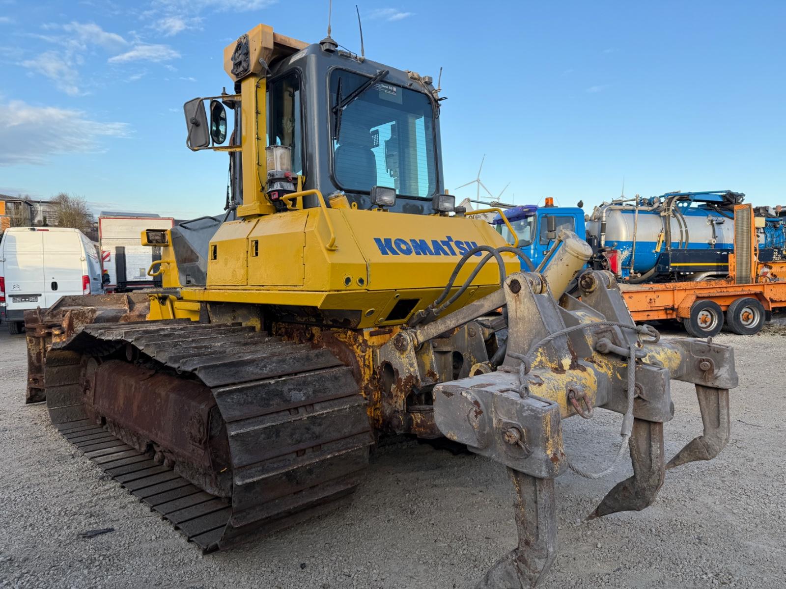 Komatsu D61-15EO,Bs12169,Klappschild,Aufreißer,