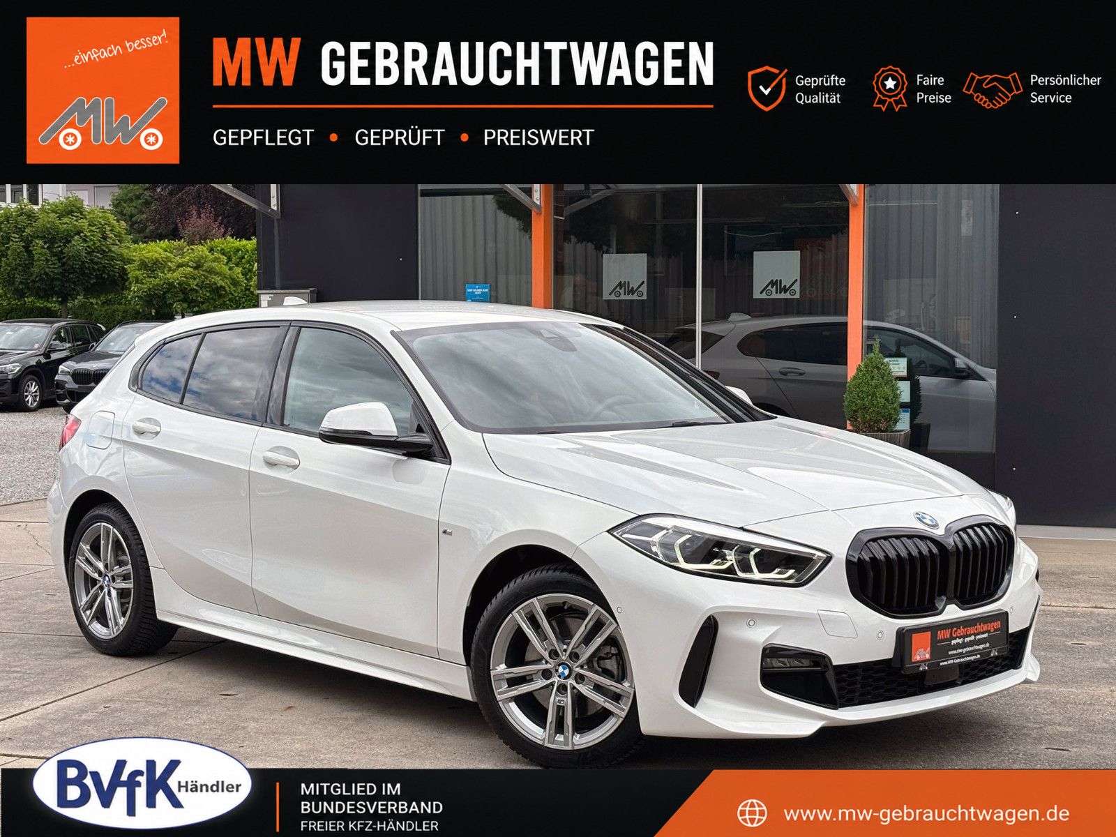 Fahrzeugabbildung BMW 118i M-Sport Steptronic LED KAM PDC AMBI CarPlay