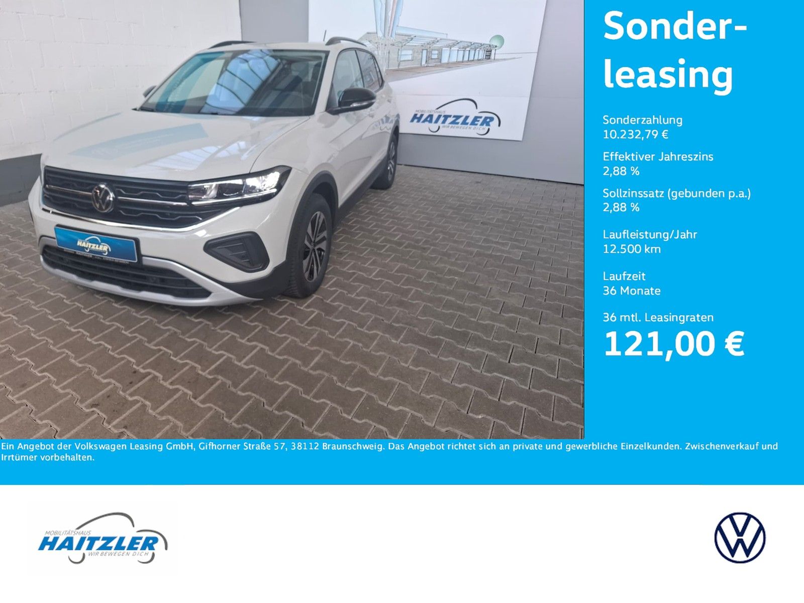 Fahrzeugabbildung Volkswagen T-Cross Energy 1.0 TSI DSG +ACC+LED+TravelAssist