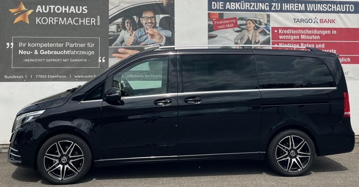 Mercedes-Benz V 300 d Avantgarde AMG   4MATIC lang 7 Si 2x S-T