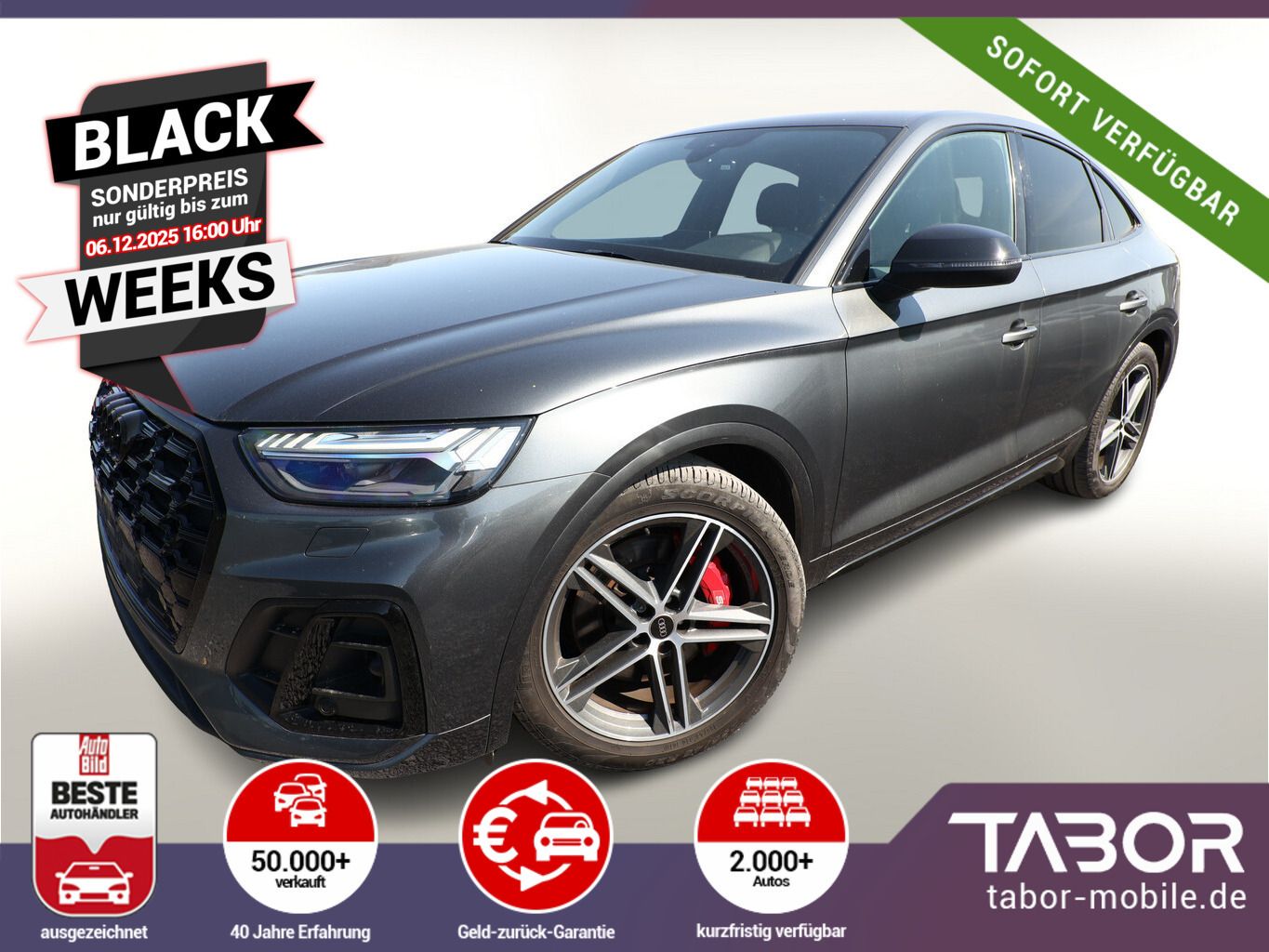 Audi SQ5 Sportback Nav+ OLED StandH PanoD Leder TourP