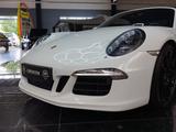 Porsche 911 Carrera 4 S Cabriolet SPORTABGASANLAGE - weiße Porsche 911 Urmodell