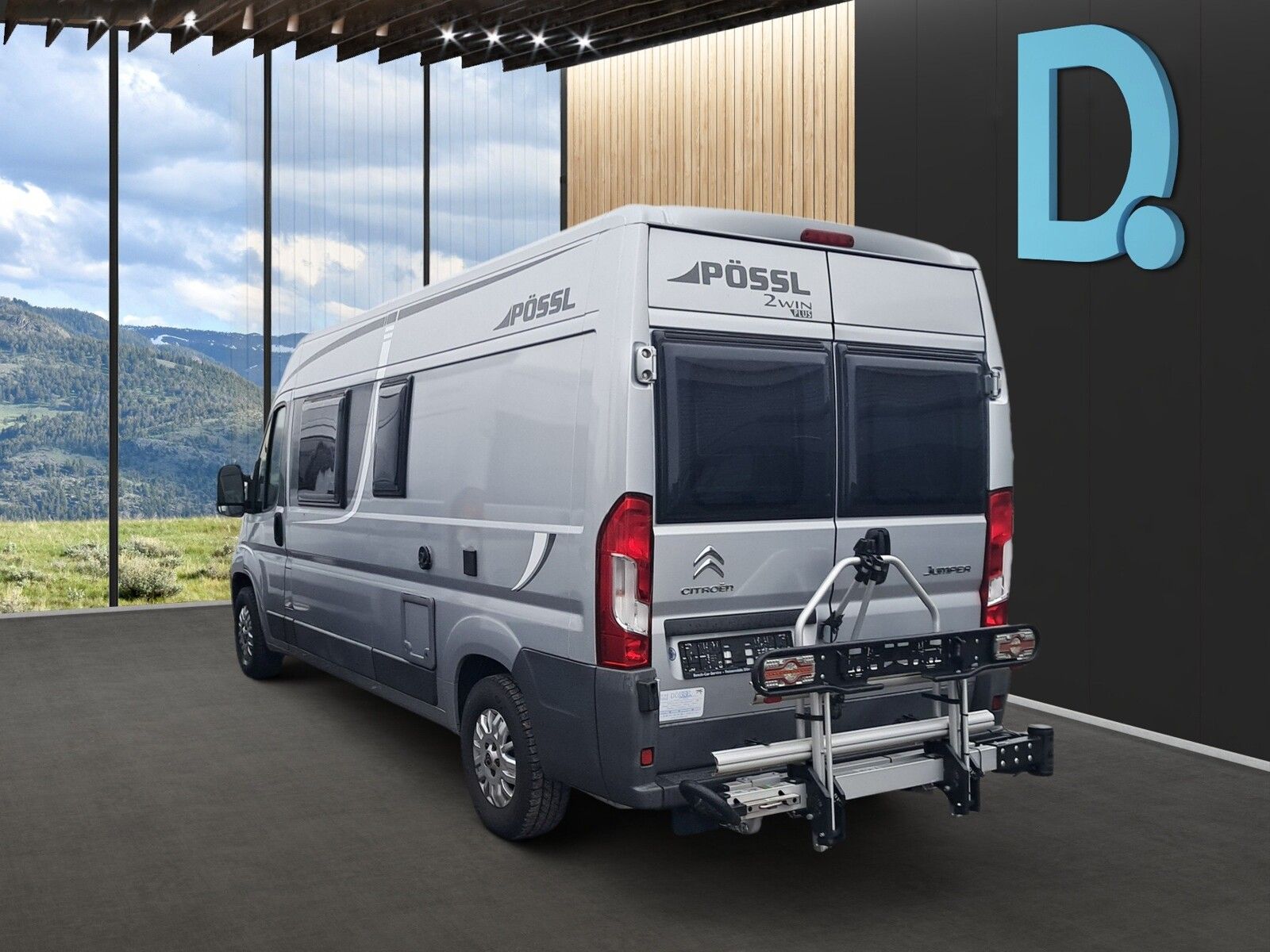 Fahrzeugabbildung Pössl 2Win Citroen Fahrradträger,Radio