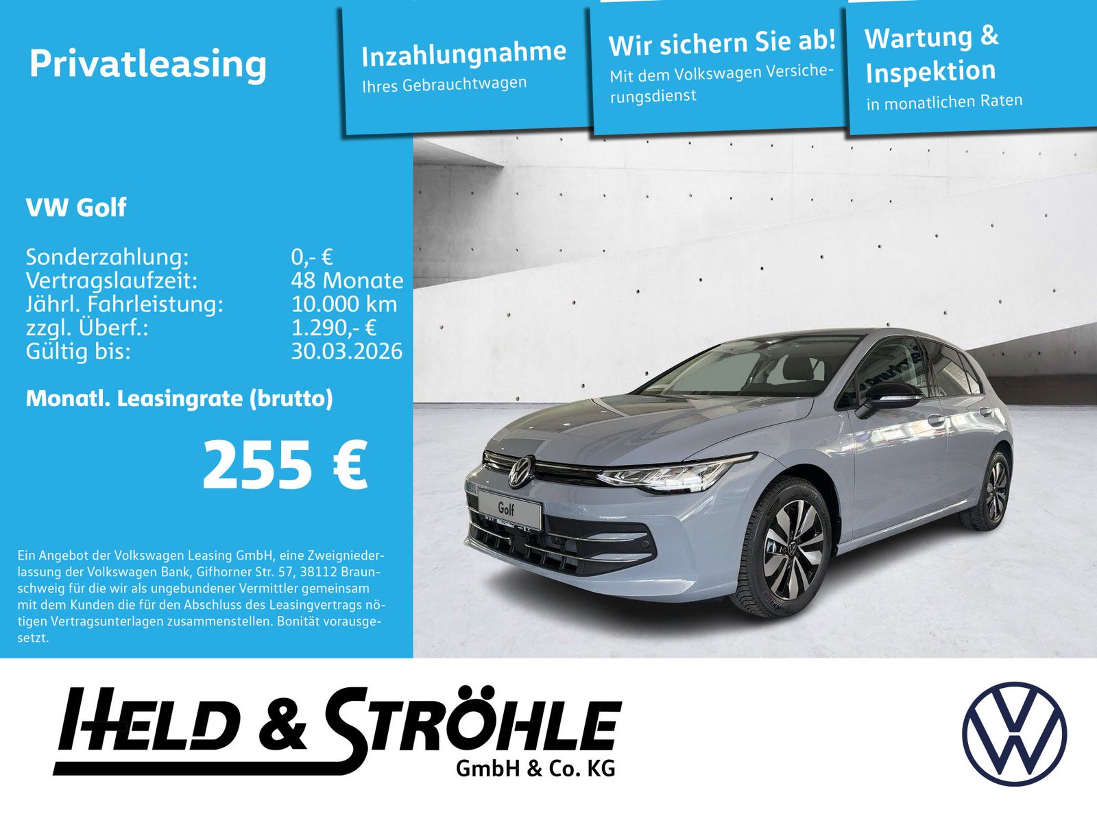 Volkswagen Golf GOAL 1.5 eTSI DSG AKTIONSZULASSUNG