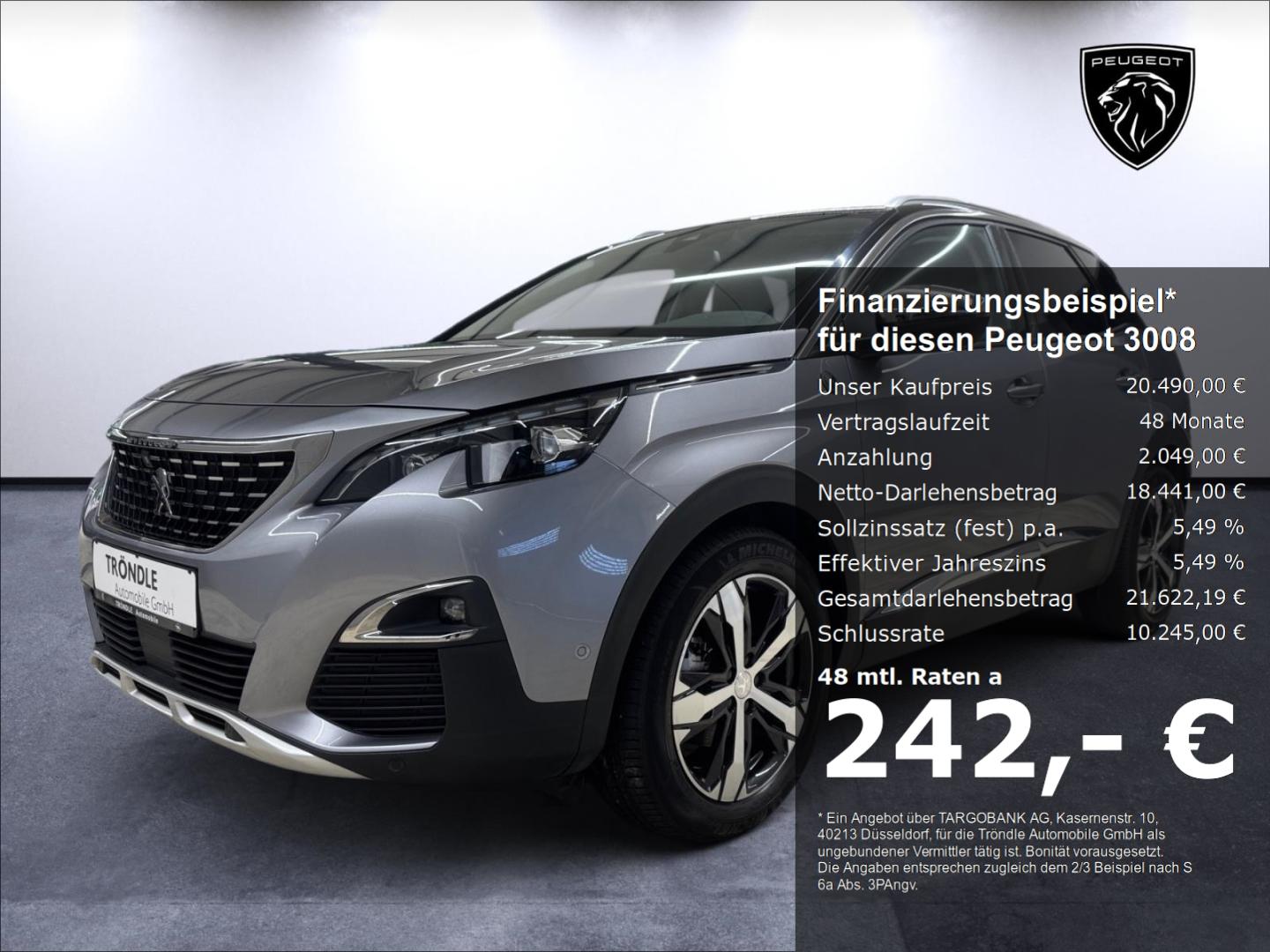 Peugeot 3008 Crossway PureTech 180 1.6 Navi Digitales Co
