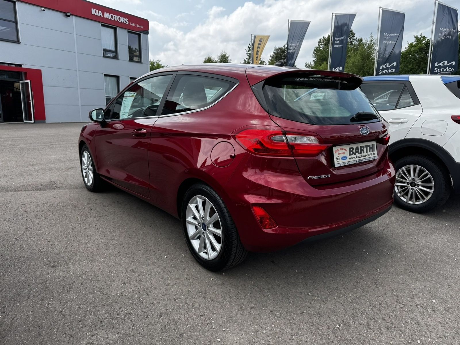 Fahrzeugabbildung Ford Fiesta Titanium, Alus,Klima,NSW
