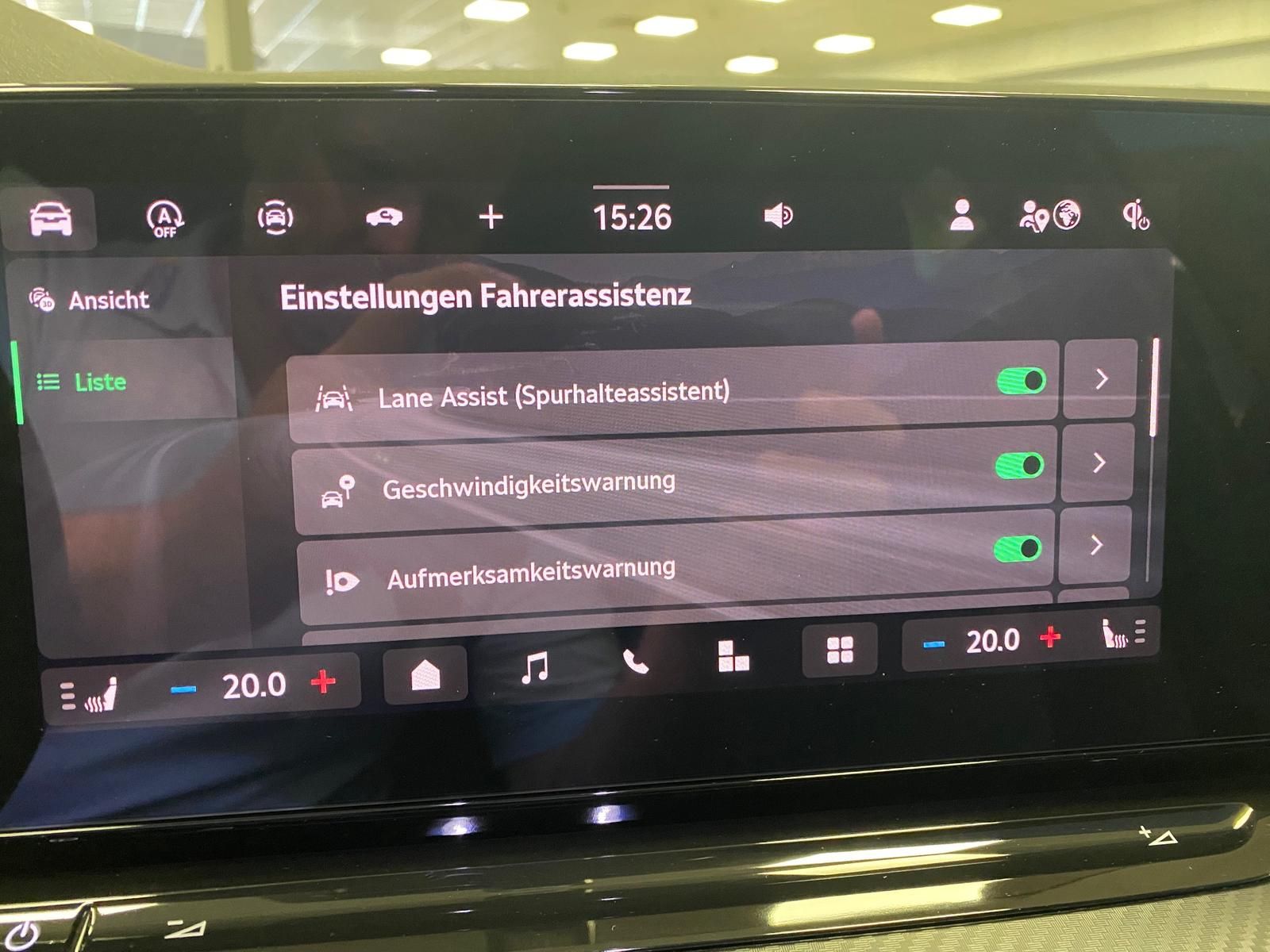 Fahrzeugabbildung SKODA Octavia 1.5 TSI DSG mHEV SPORTLINE+MATRIX+ACC+++