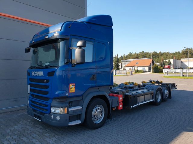 Scania R450 BDF WECHSELFAHRGESTELL LENKACHSE XENON  TOP