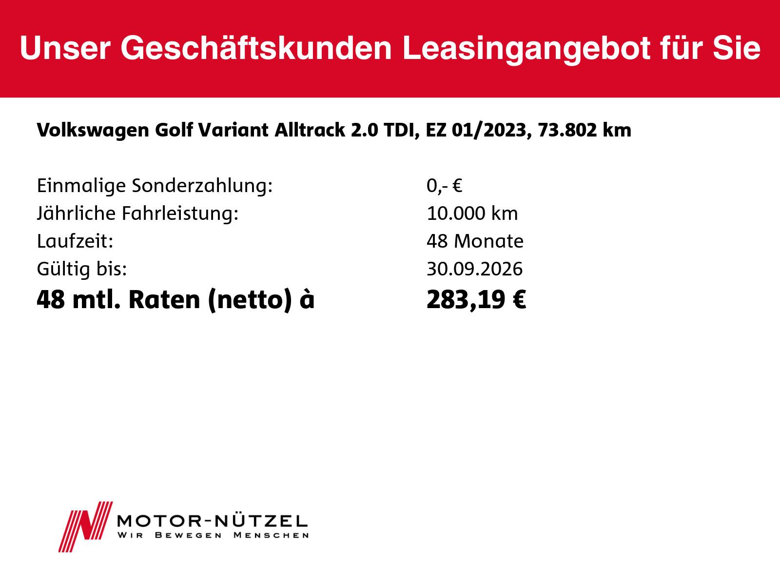 Volkswagen Golf VIII Variant 2.0TDI ALLTRACK 4x4 AHK+ACC, миниатюра 21