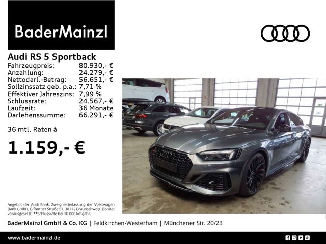 Audi RS 5 Sportback Pano 280km/h Matrix B&O HUD 360°