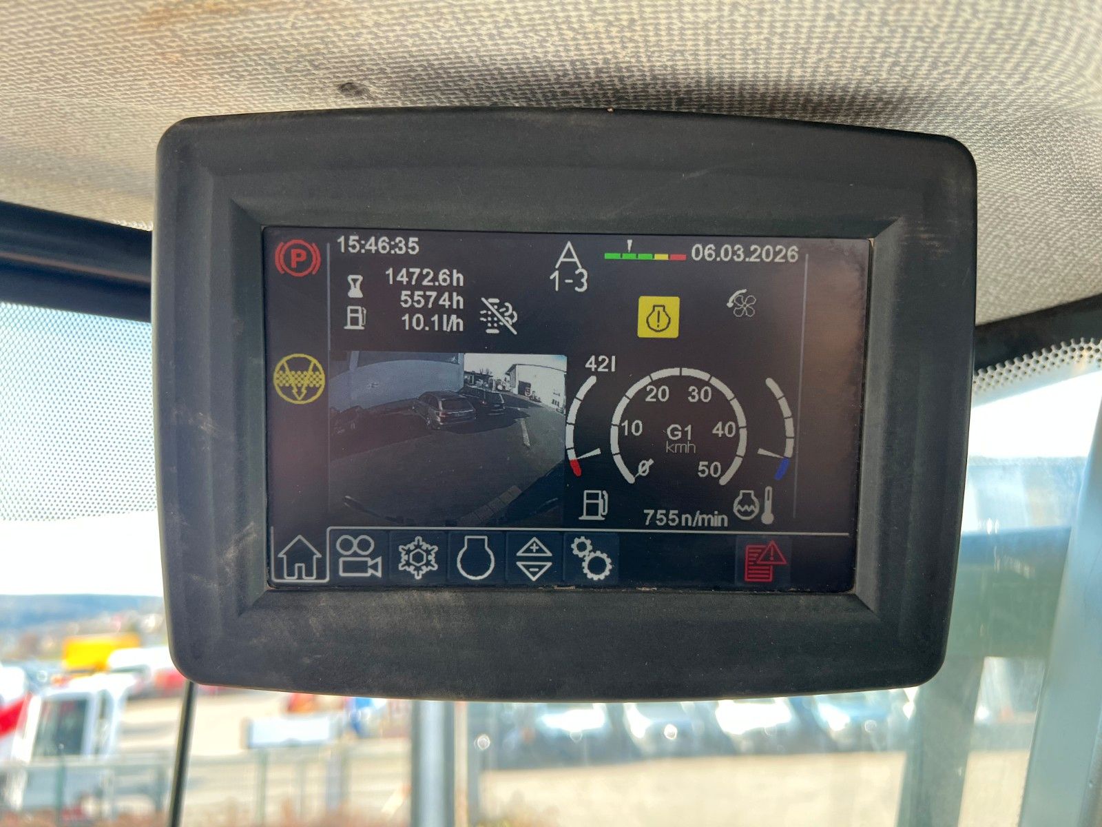 Fahrzeugabbildung Liebherr L 556 / 5.574h / Waage / Zentralschmierung