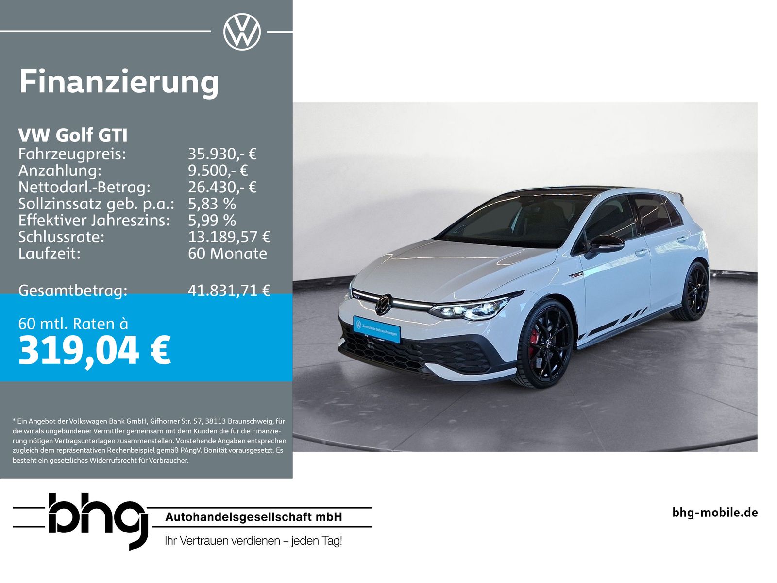 Volkswagen Golf GTI 2.0 TSI DSG CLUBSPORT