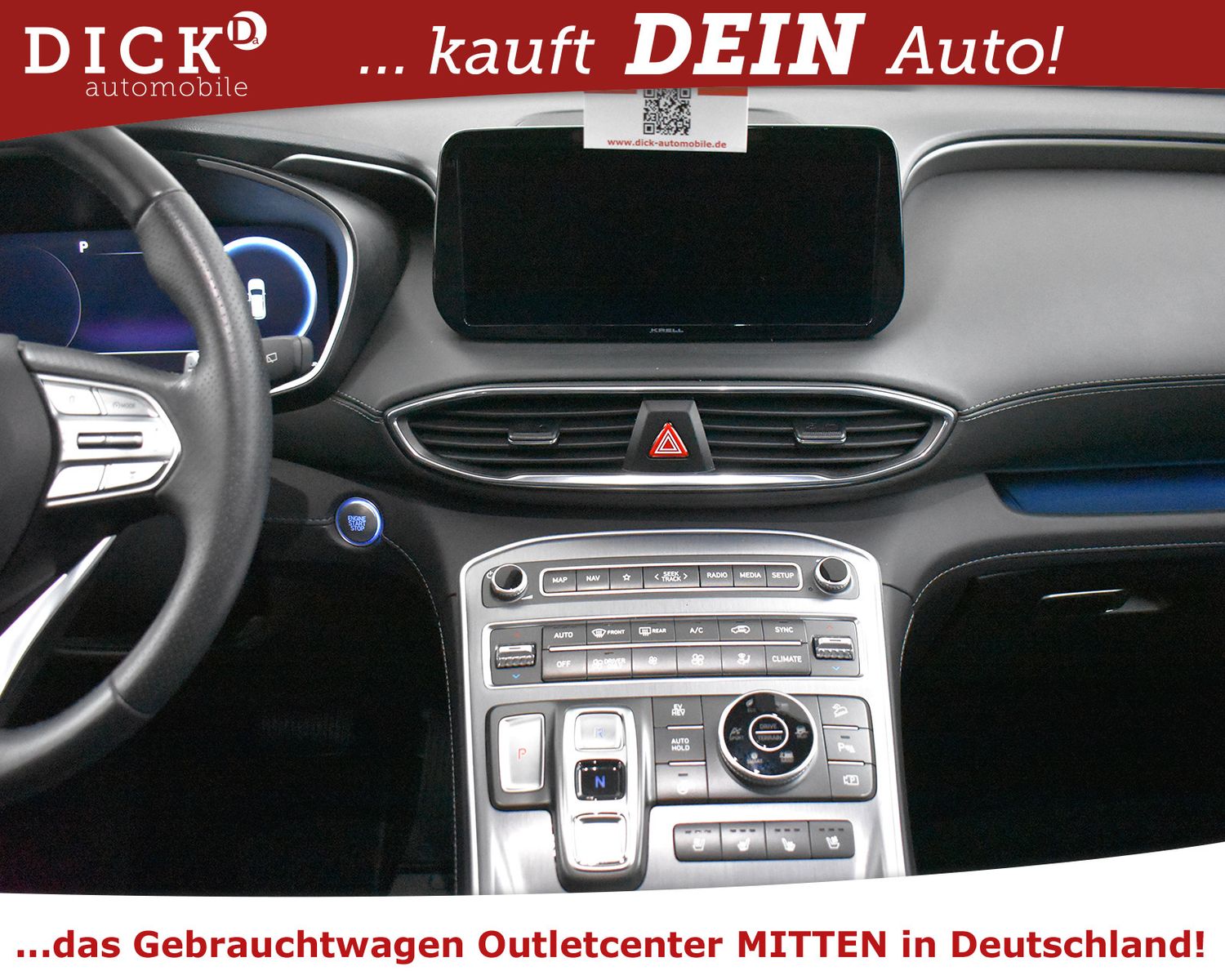 HYUNDAI Santa Fe Hyb 4WD Prim PANO+MEMO+360+AHK+HEAD+VOL - Image 14