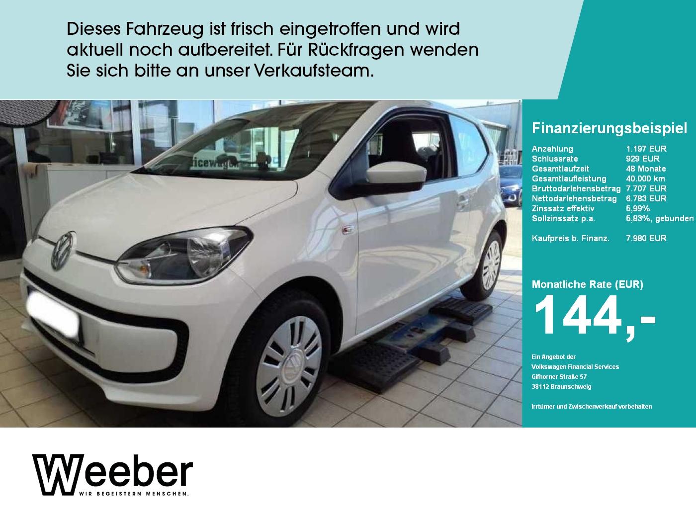Volkswagen up! move up! * TEMPOMAT * KLIMA * PDC * PDC
