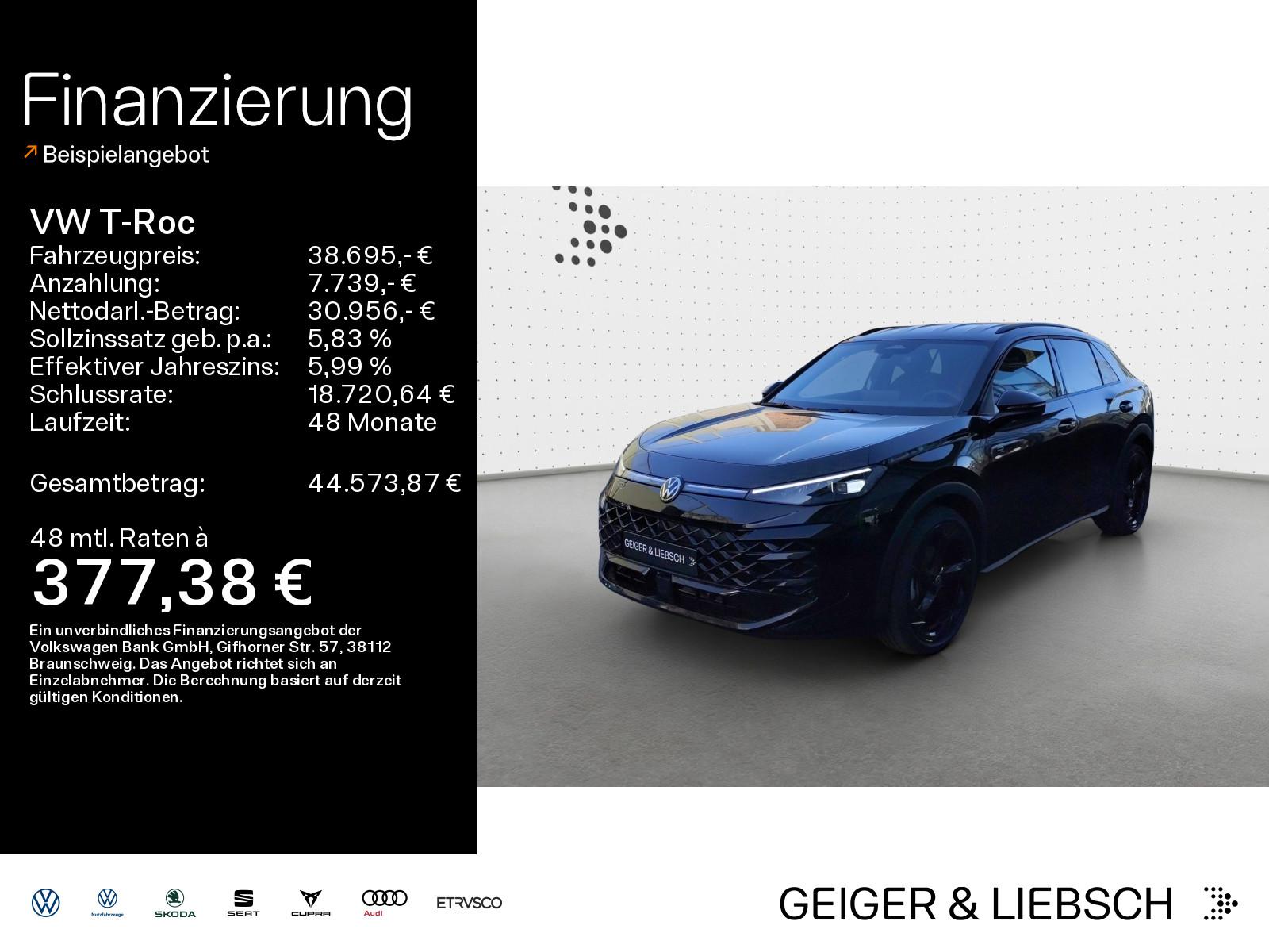 Volkswagen T-Roc R-Line 1.5 l eTSI KAMERA*H&K*IQ.LIGHT*AHK