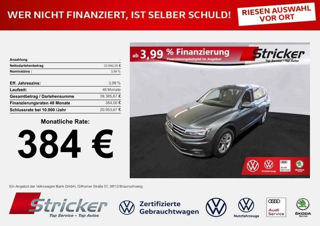 Volkswagen Tiguan Allspace Highline 2.0TDI DSG 4M 384,-ohne