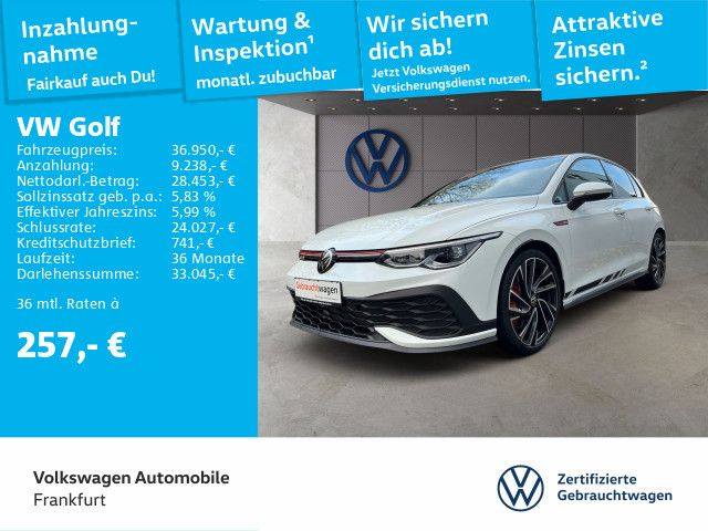 Volkswagen Golf VIII 2.0 TSI DSG GTI Clubsport Navi LM 19"