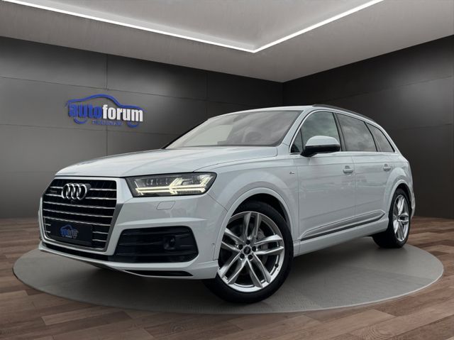 Audi Q7 50 TDI quattro S-LINE°7-SITZER°AHK°MATRIX°HUD