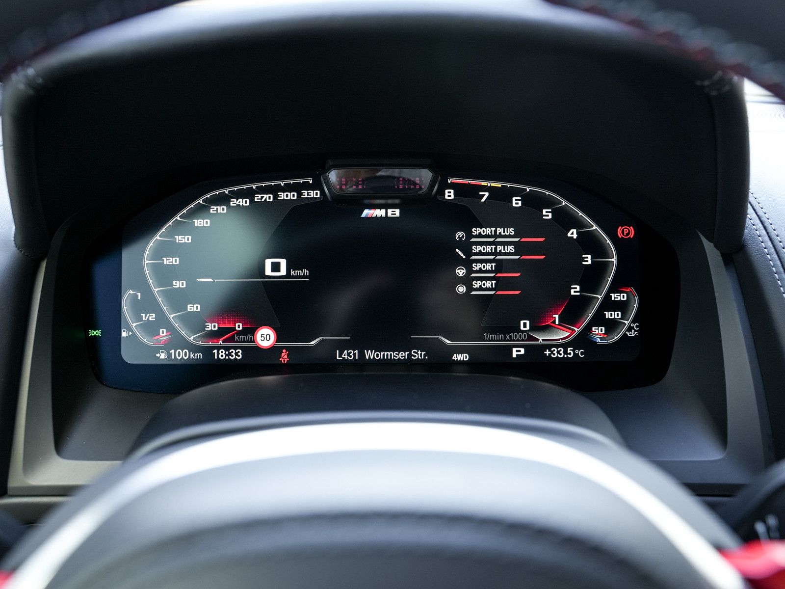 Fahrzeugabbildung BMW M8 Competition Gran Coupe - Keramik|Matt|B&W|DAP