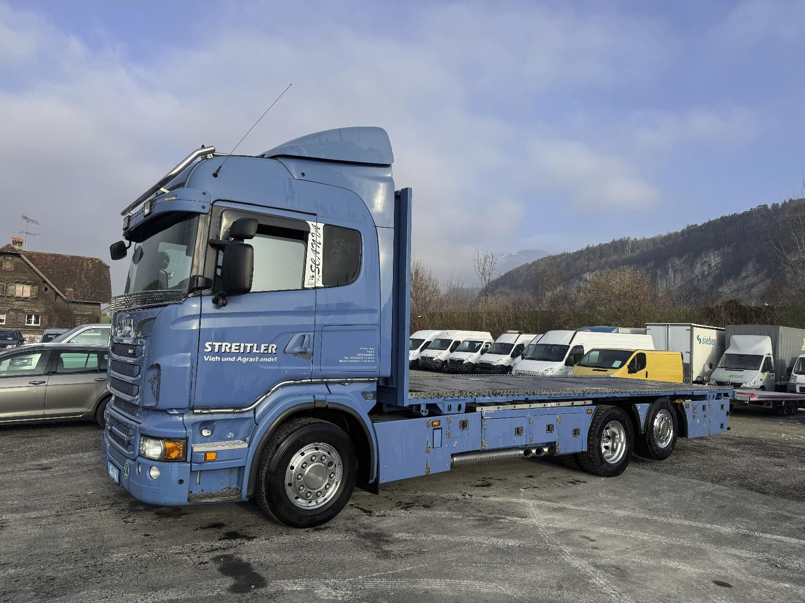 Scania R 500 Pritsche 6x2 Lift Lenkachse Klima Retarder