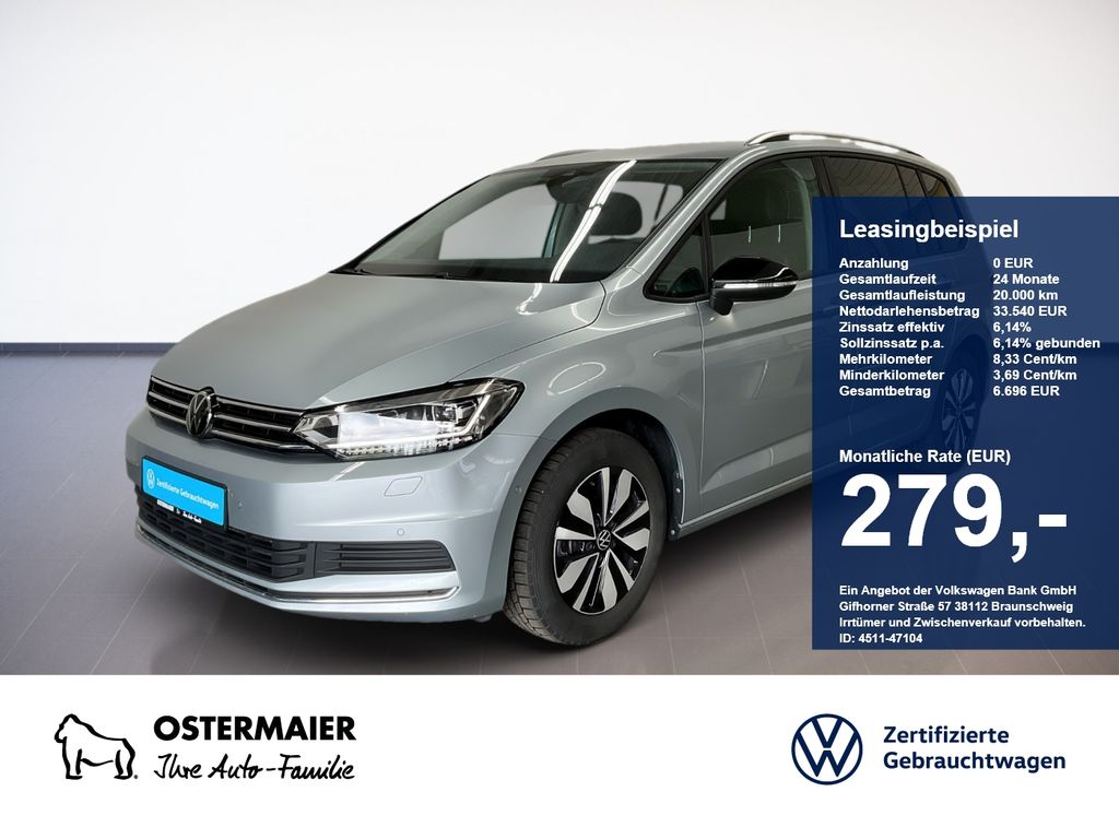 Volkswagen Touran GOAL 2.0TDI 150PS DSG ACC.7-S.AHK.NAVI+VC