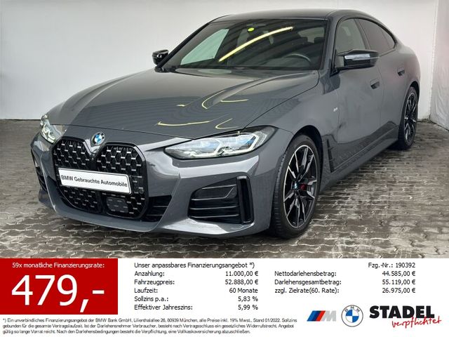 BMW M440i xDr Gran Coupé Navi.Laser.HuD.ACC.360°.AHK