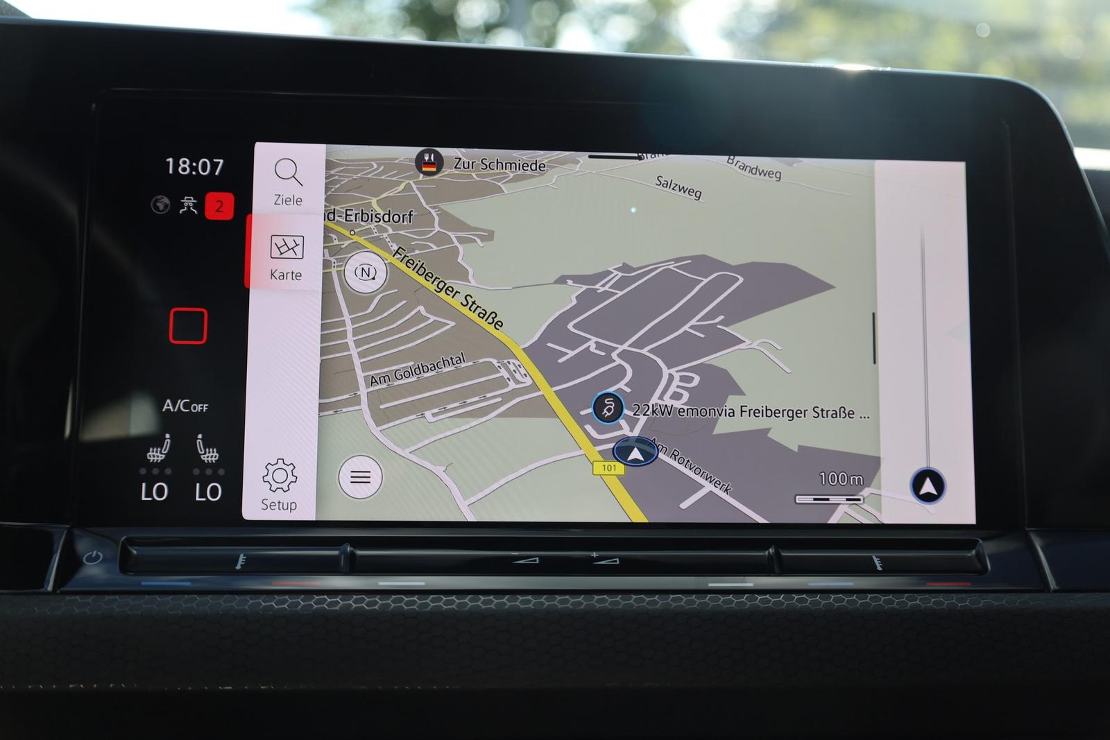 Volkswagen Golf VIII 2.0 GTI LED Navi Bluetooth Sitzheizung, миниатюра 14