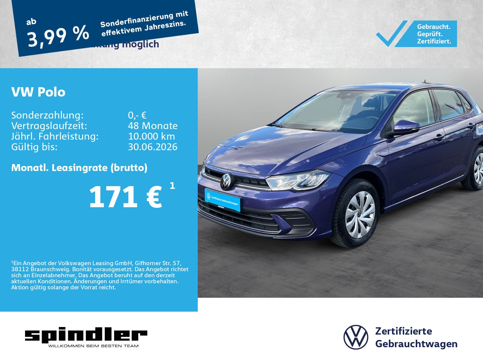 Volkswagen Polo Life 1.0/ CarPlay, Bluetooth, LED, SHZ, PDC