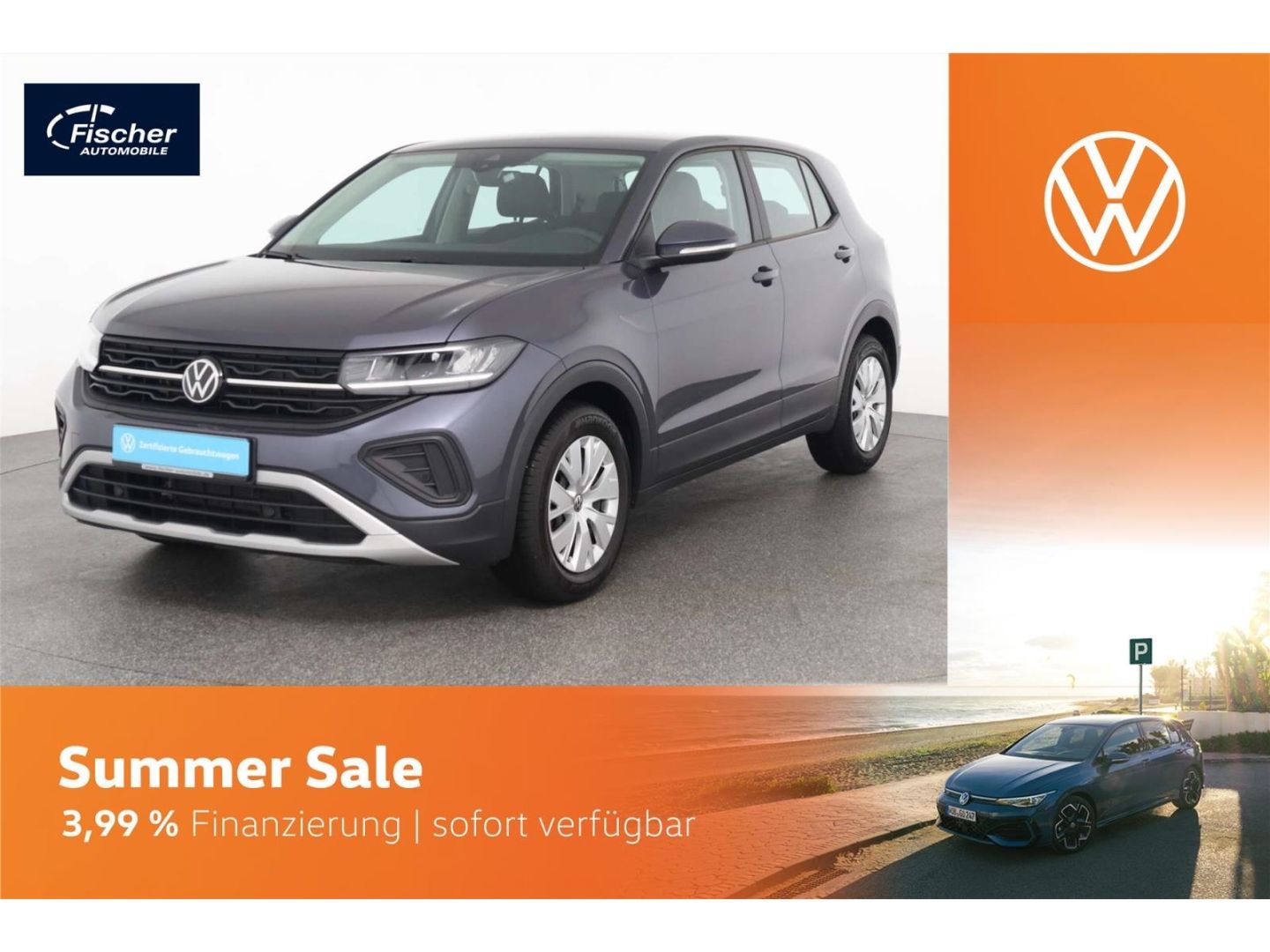 VW T-Cross 1.0 TSI 5-Gg. LED/Klima/SH/DAB+