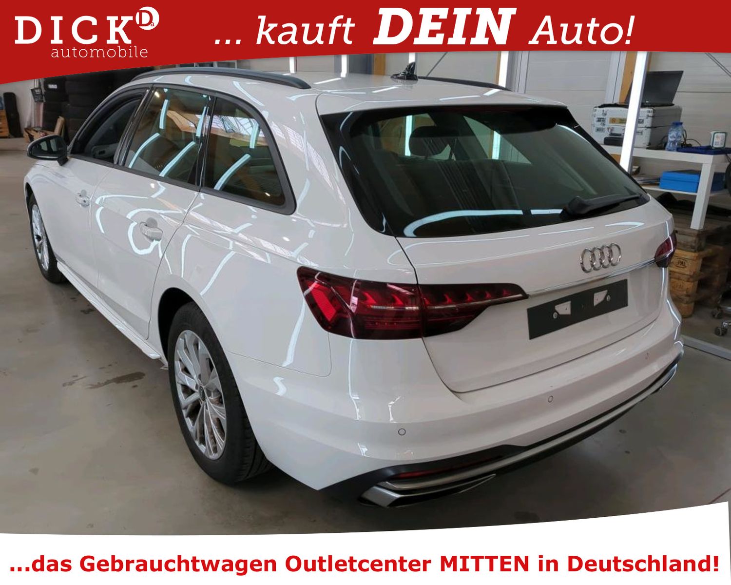 Fahrzeugabbildung Audi A4 Av 35d S-Tr. LED+/NAVI+/PANO/SHZ/HUD/RFK/8Fa