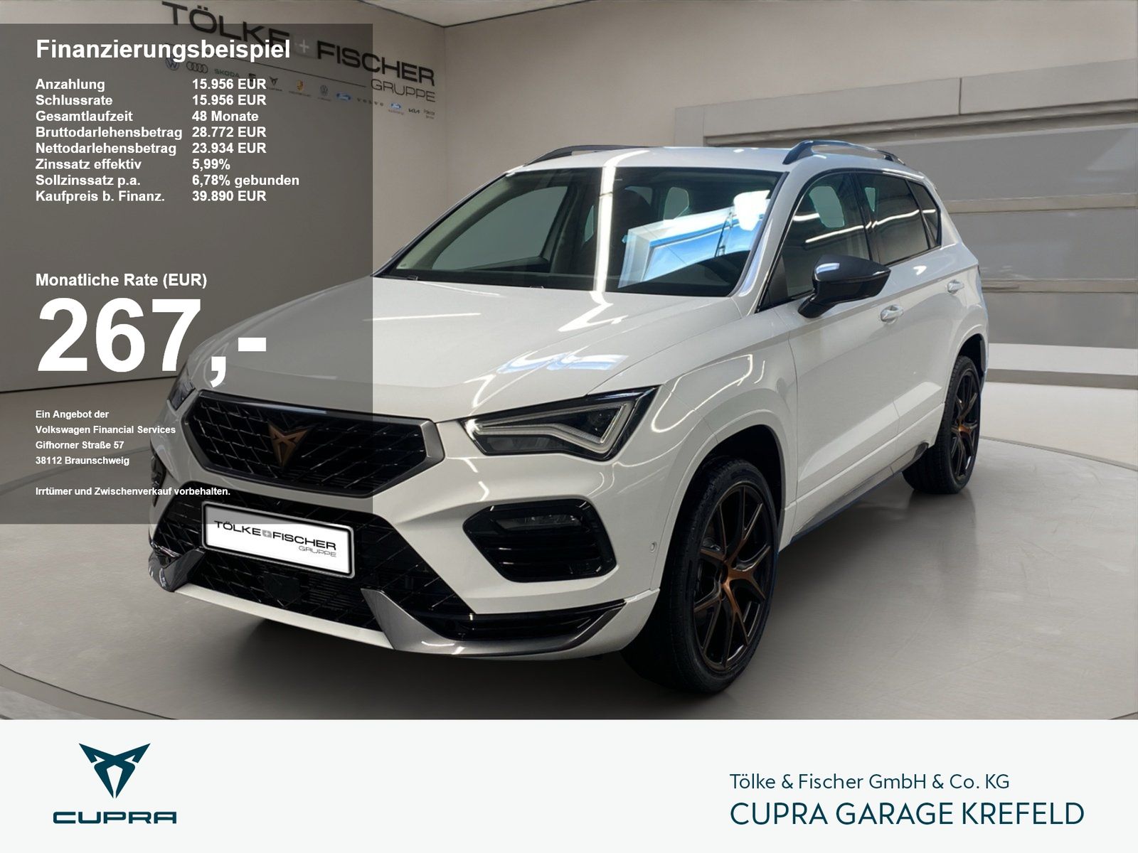 Cupra Ateca 1.5 TSI ACC AUT Kam. Navi Sportp. Virtual