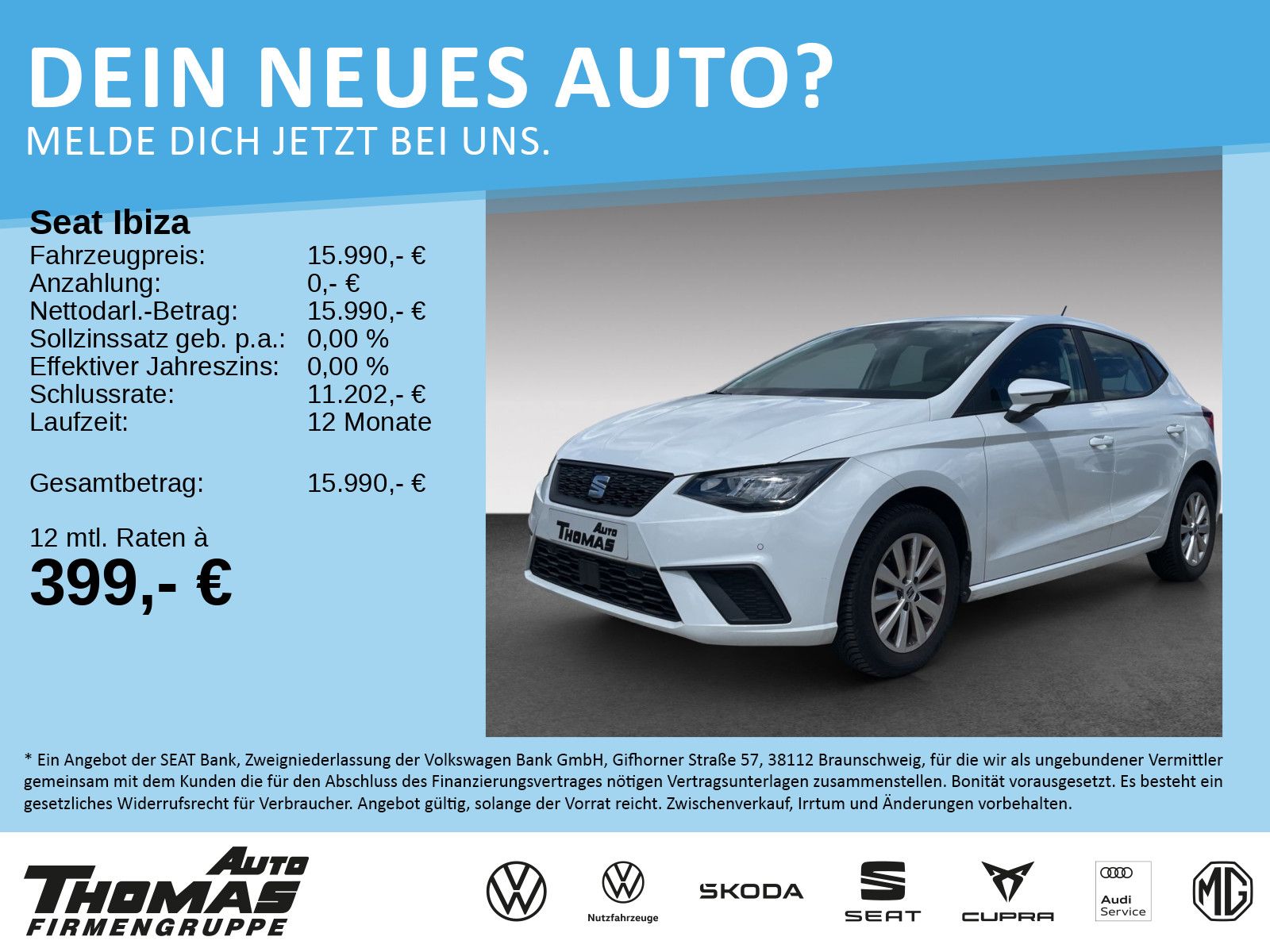 SEAT Ibiza Style 1.0 TSI LED+PDC+GRA+FULL LINK
