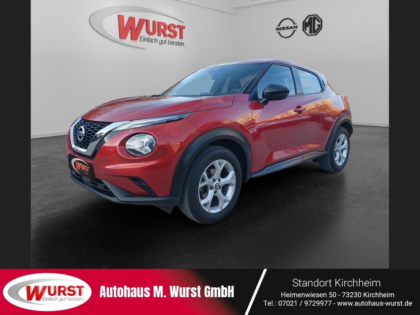 Nissan Juke 1.0 DIG-T Acenta Komfort Rückfahrkamera Nav
