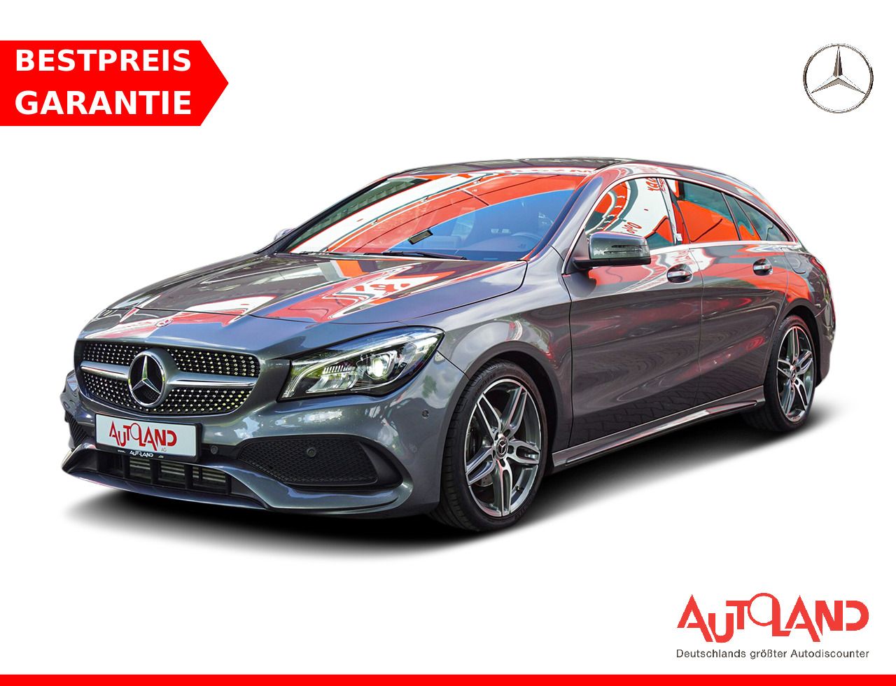 MERCEDES-BENZ CLA 200 AMG Line LED Sportsitze Leder Navi AHK