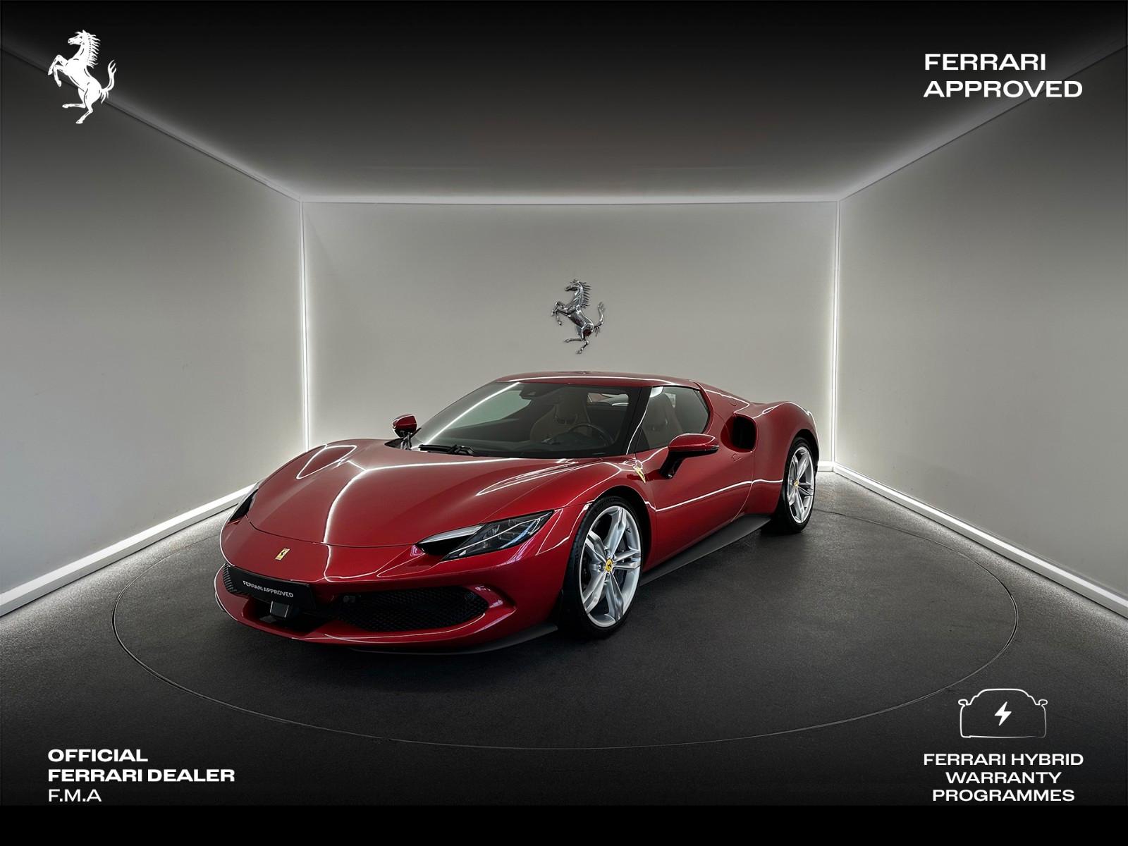 Ferrari 296 GTB / Rosso Imola / Ferrari Approved