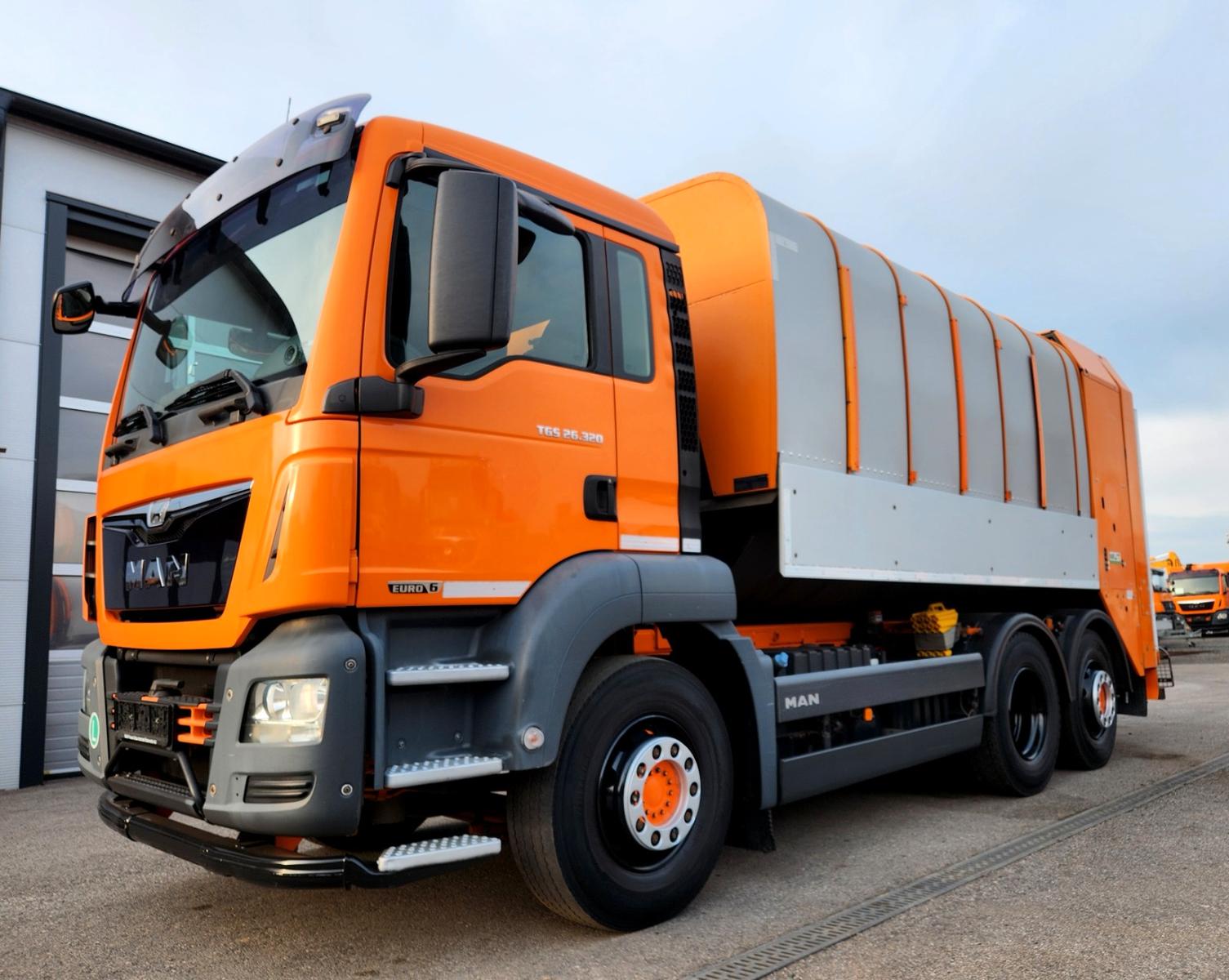 MAN TGS 26.320 Rotopress MUT FAUN Euro6