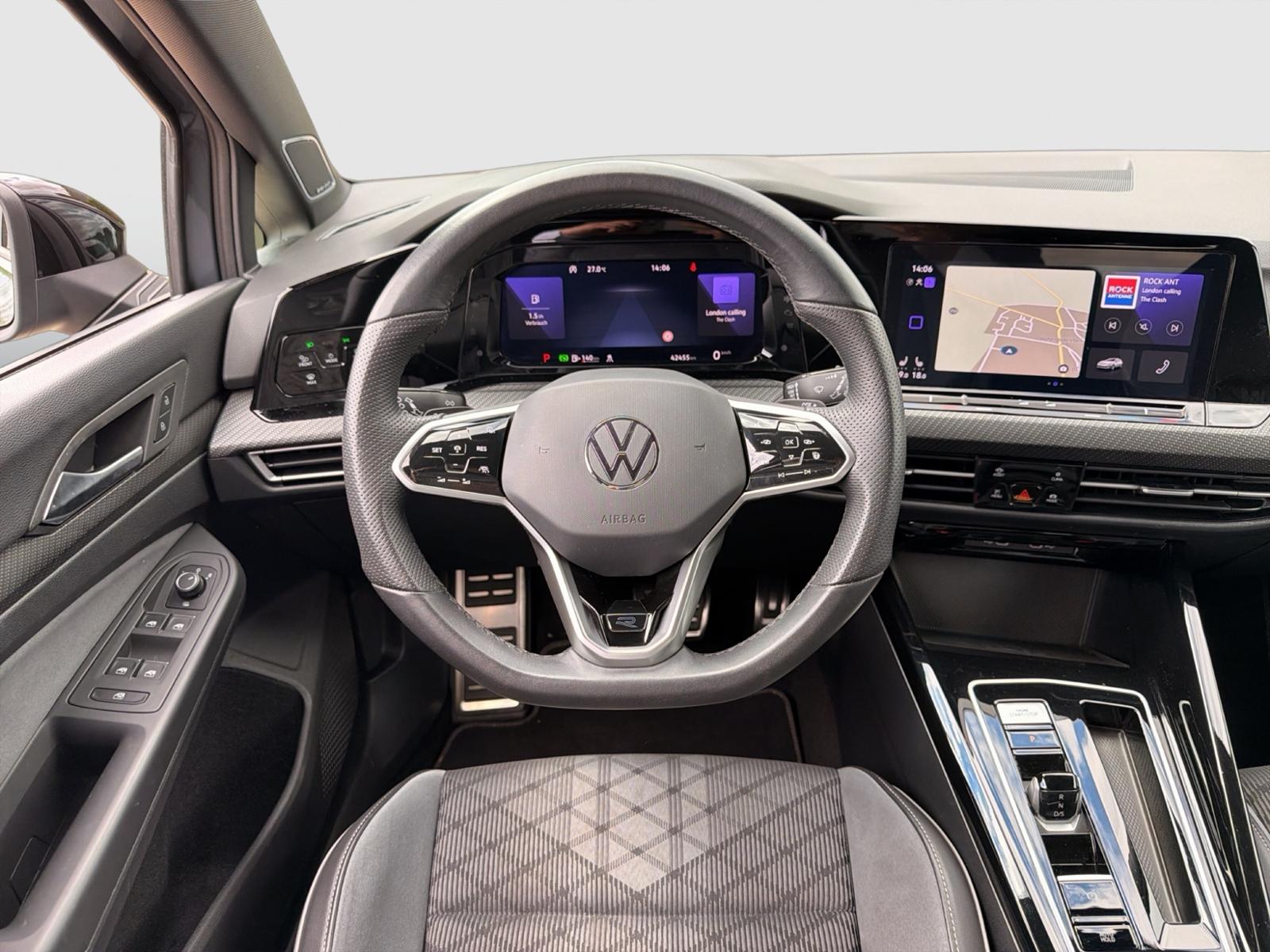 Volkswagen Golf VIII 8 1.5 eTSI R-Line DSG Black Style MAT, миниатюра 14