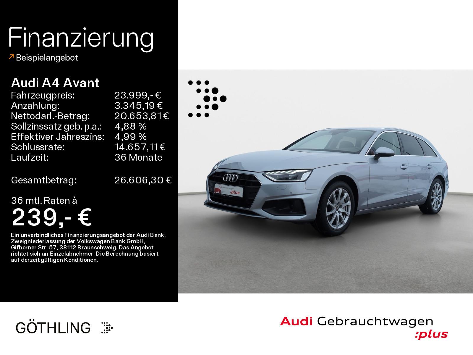 Audi A4 Avant 40 TDI S tro*Pano*Matrix*Navi+*Teillede