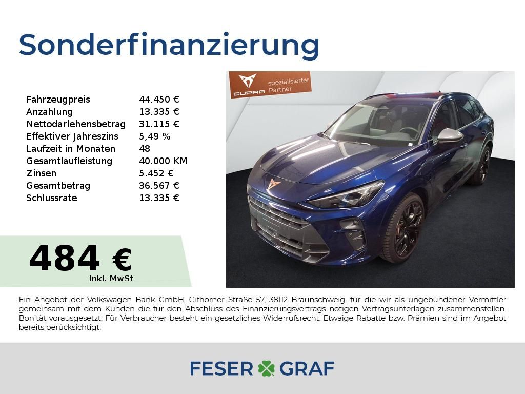 CUPRA Terramar VZ 1.5TSI eHybrid Head-Up-Display Rückf