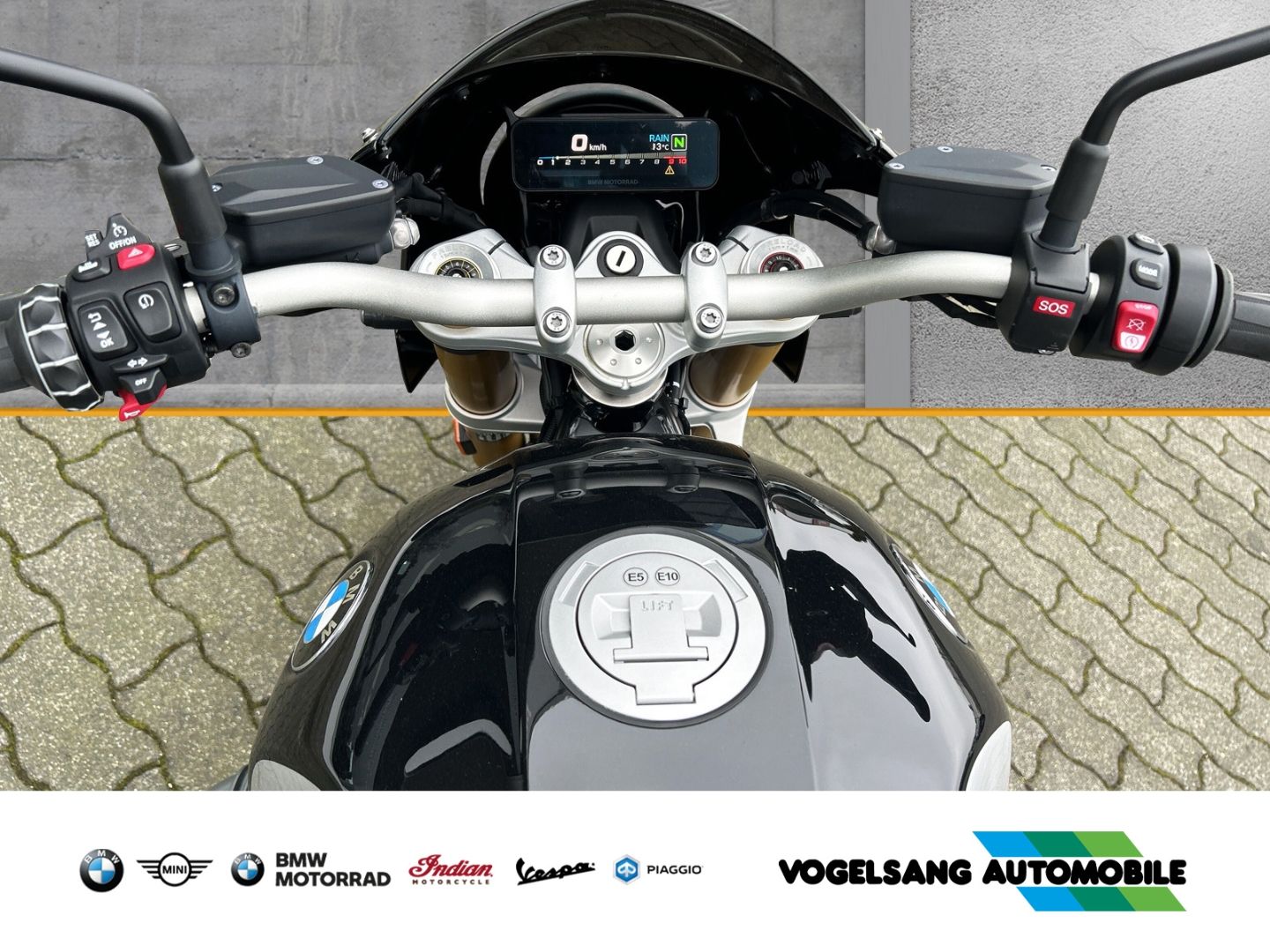 Fahrzeugabbildung BMW R nineT 12 SONDERMODELL BLACK-LINE, Heckumbau, R
