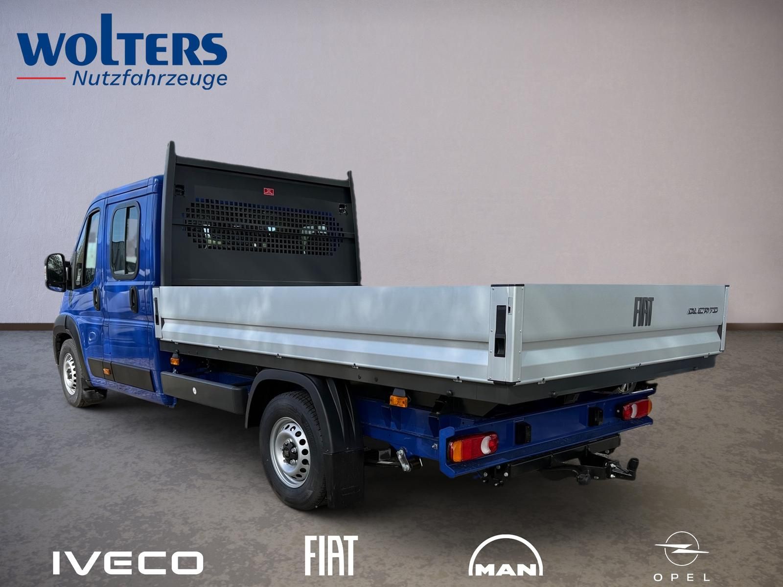 Fahrzeugabbildung Fiat Ducato Maxi L4 Doka Pritschenwagen 140 MT6