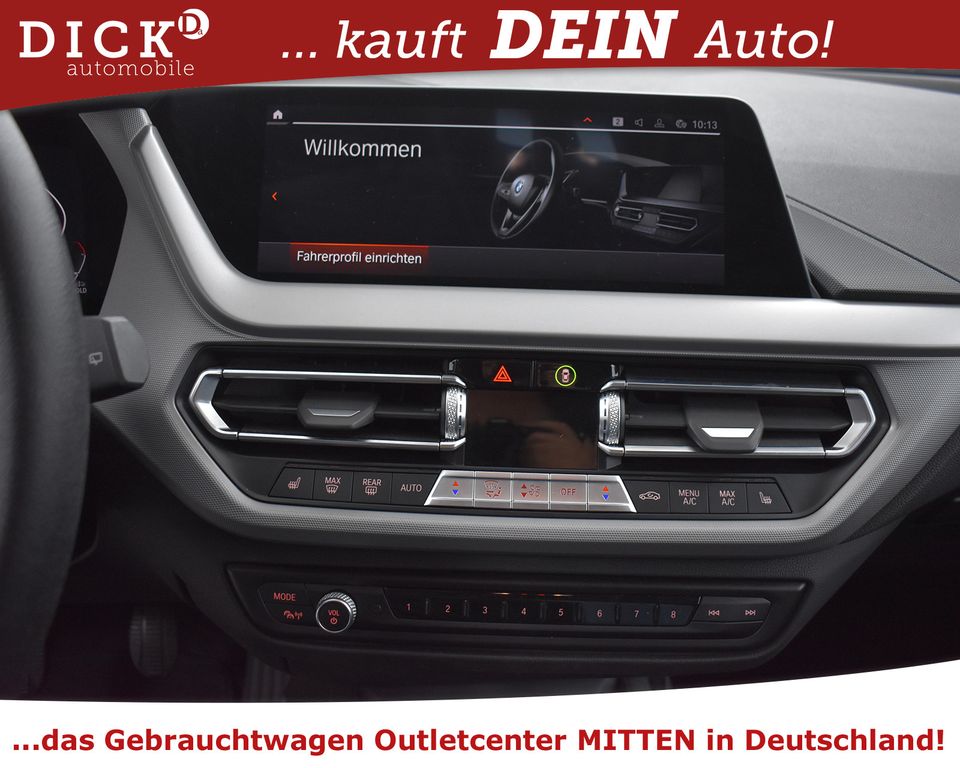 BMW 118 d Advant NAVI PROF+VIRTU+LED+SHZ+PDC+TEMP+MFL