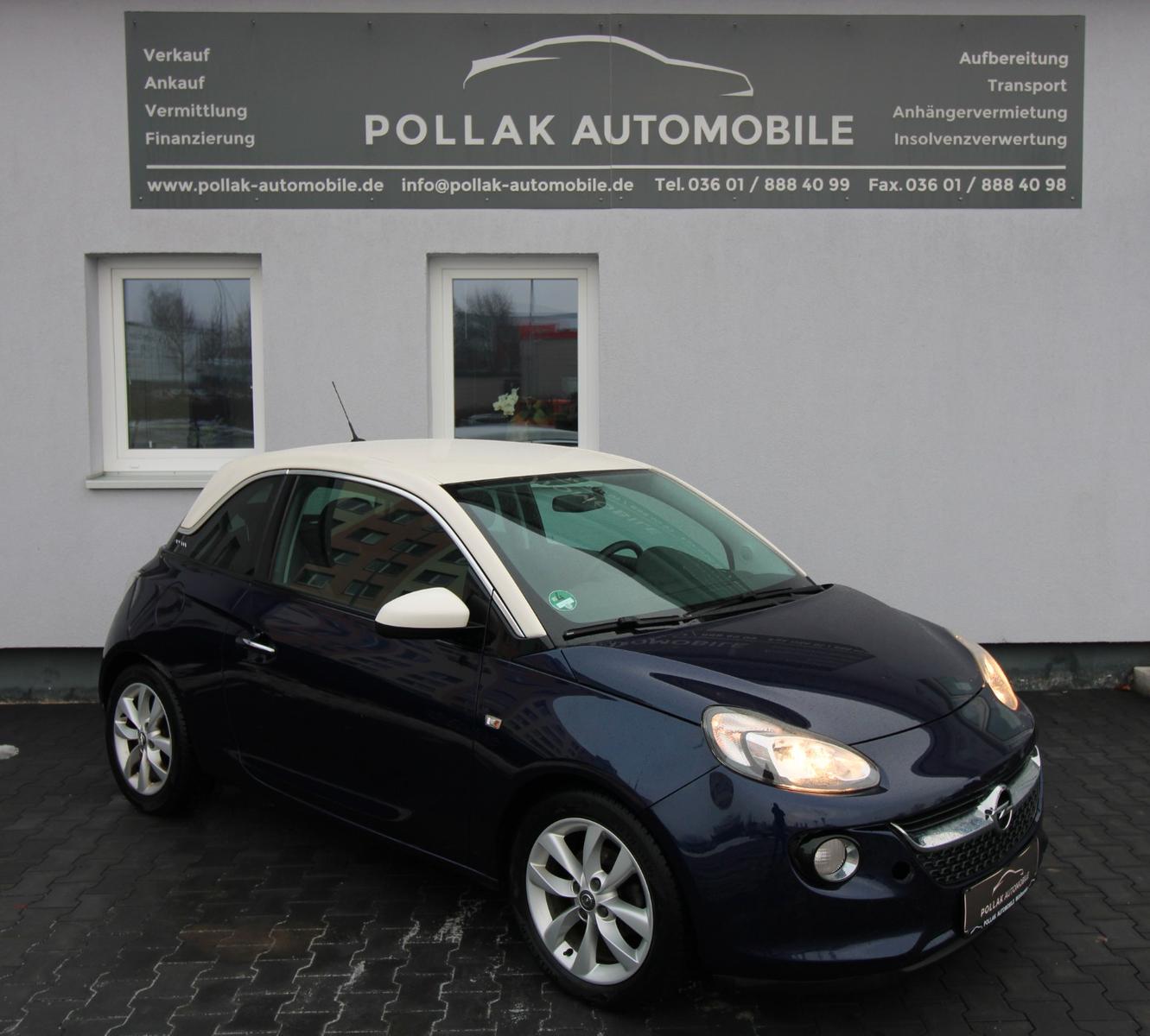 Opel Adam Jam*BC*ZV*MFL*KLIMA*GRA*USB*ELFH*ISOFIX*ALU