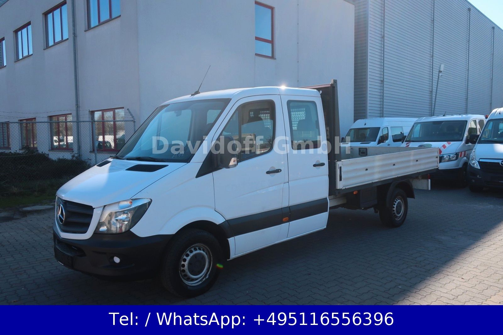 MERCEDES-BENZ Nr. A47 Sprinter 316CDI Pritsche DoKa / Navi /