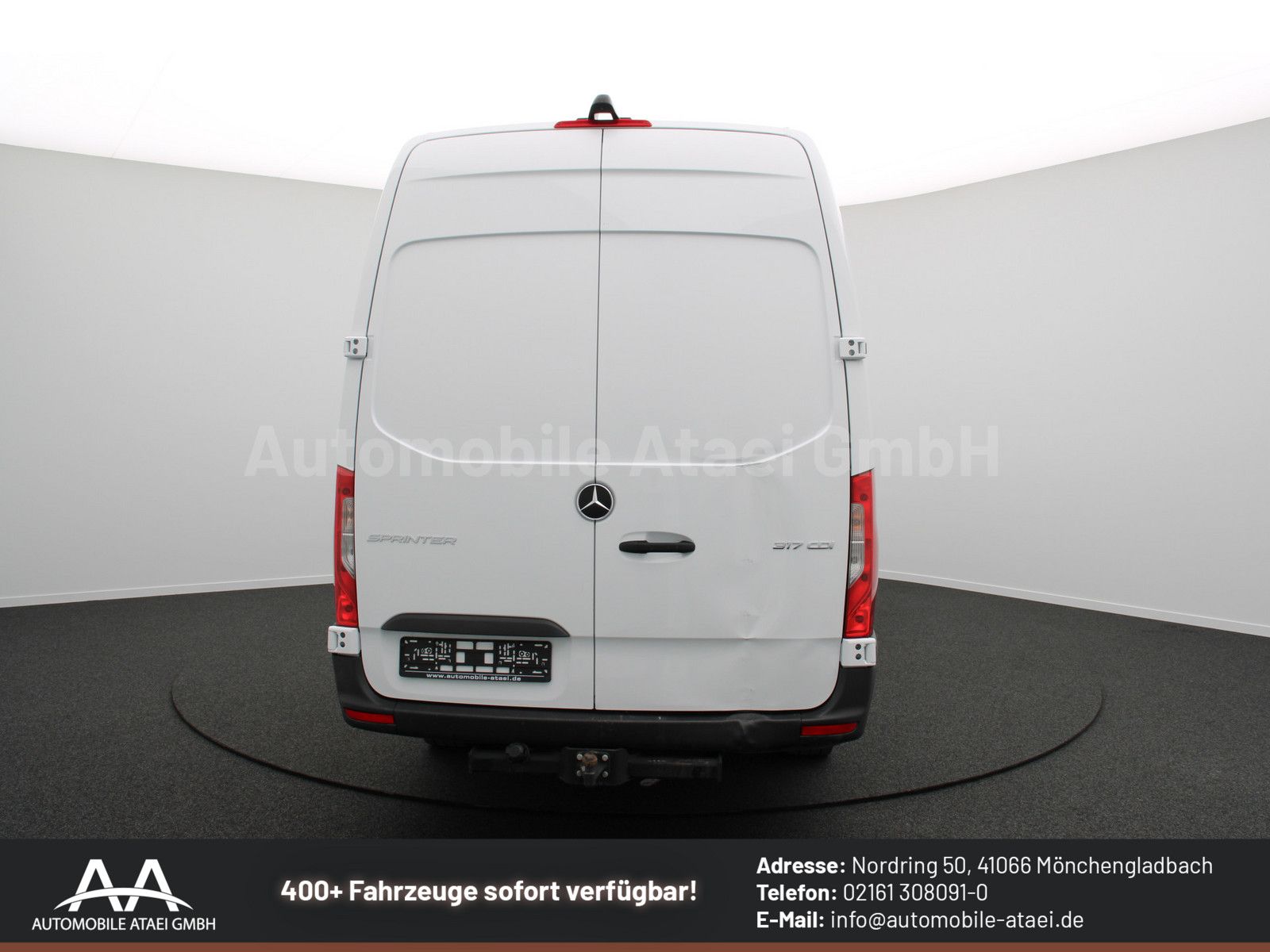 Fahrzeugabbildung Mercedes-Benz Sprinter 317 Automat. MAXI+AHK 3,5t+KAMERA 5663