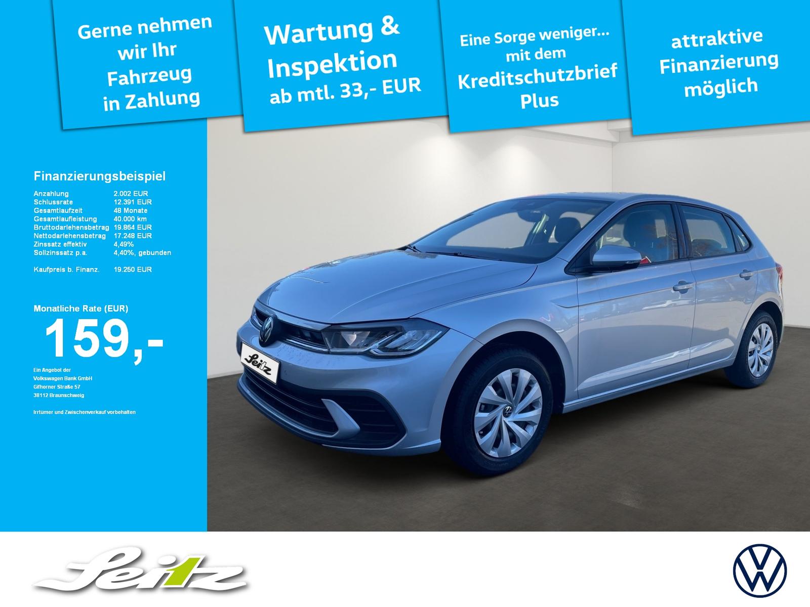 Volkswagen Polo VI 1.0 MPI Life *LED*PDC*SITZH*