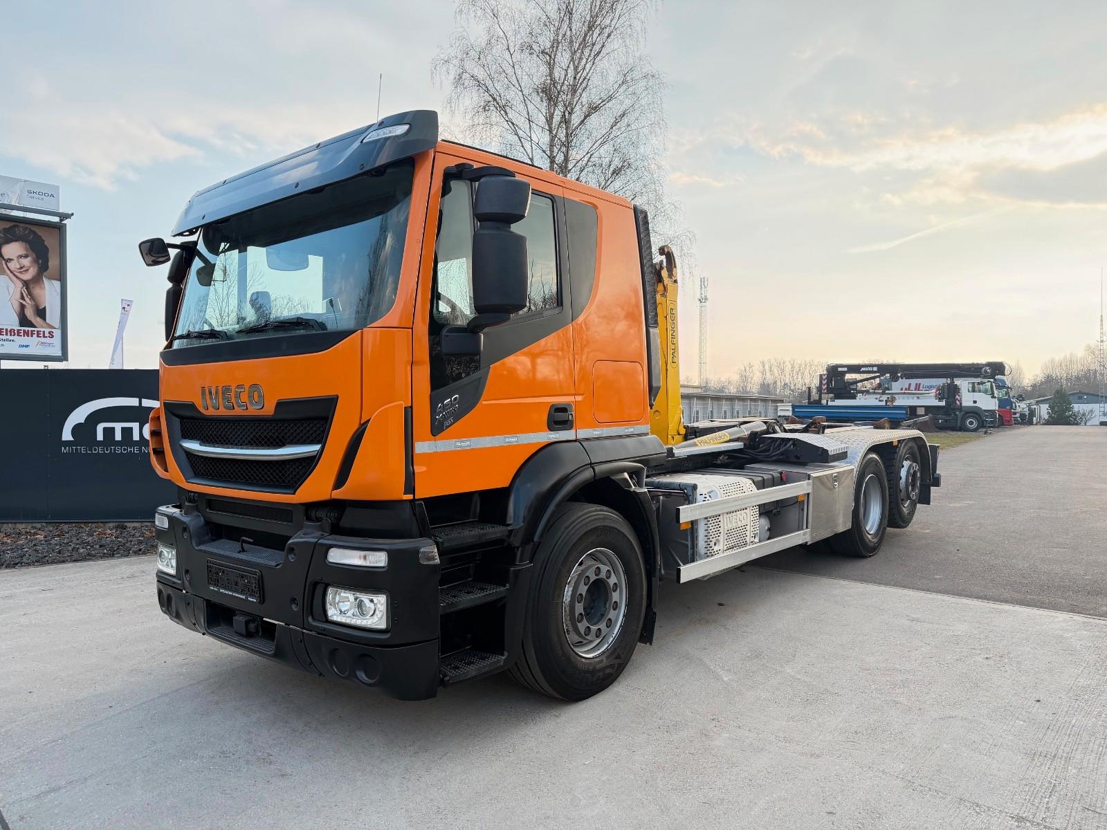 Iveco Stralis X-Way 460 6x2 Abrollkipper lift/lenk AHK