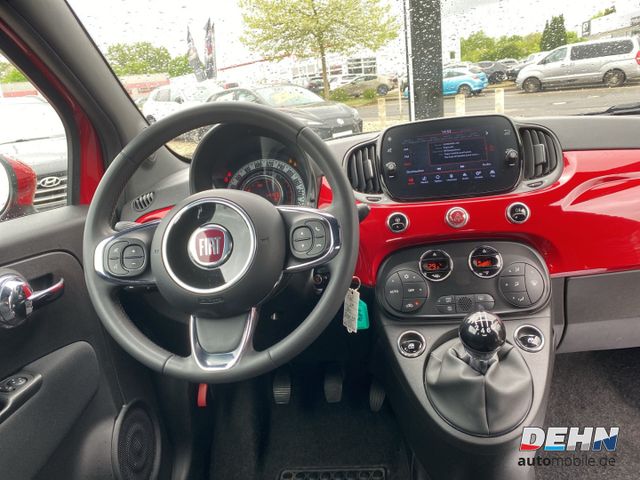 Fiat 500C Cabrio 1.0 Hybrid Red Komfortpaket PDC