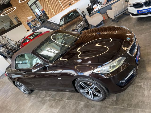 BMW 218 d Cabrio Sport Line *AHK*SHZ*Klima*Navi*