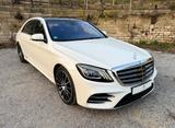 Mercedes-Benz S 560 4Matic L, First Class Fond/AMG/Burmester! - weiße Mercedes-Benz S 560